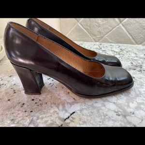 Women’s TownShoes Chocolate brown leather  size 9
